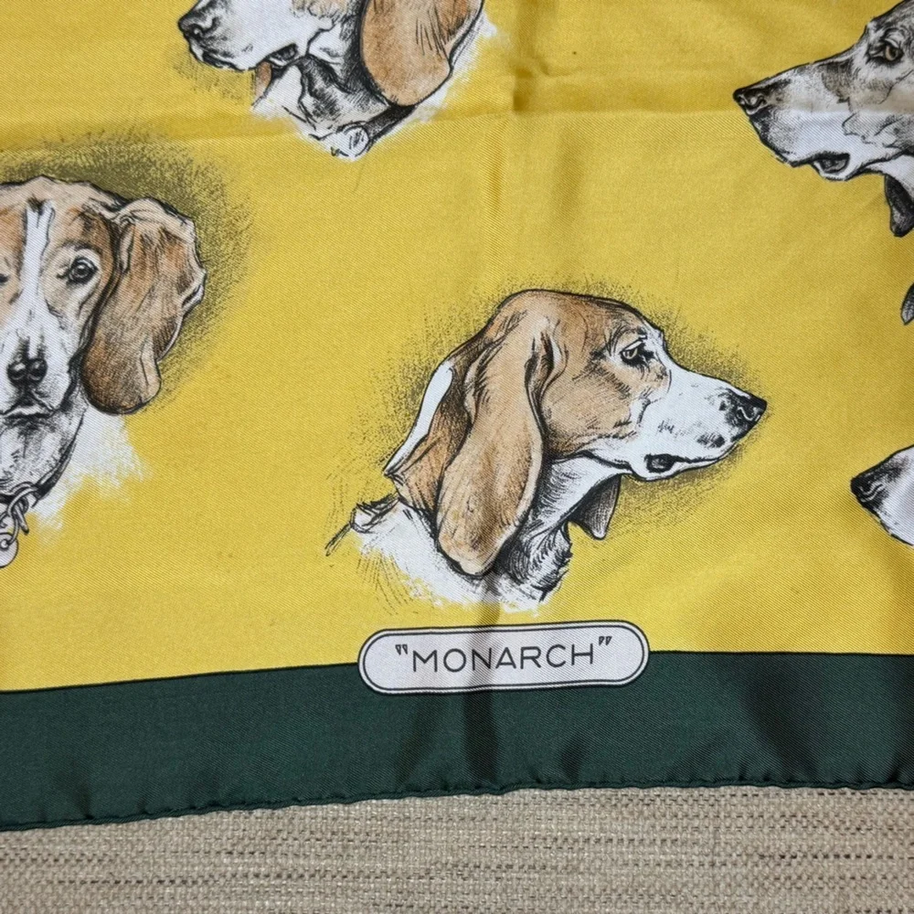 Vintage Hermes Monarch Silk Scarf - Picture 4 of 17